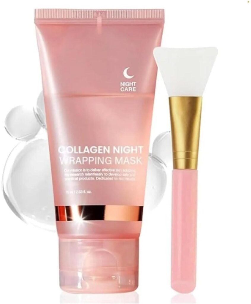 collagen night wrapping mask for adults